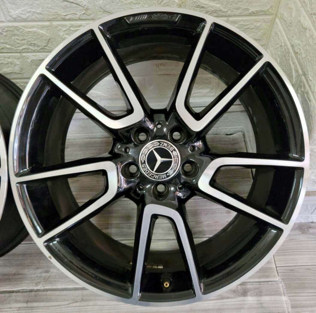  BENZ W205 C43前後配19福利框的第4張圖片