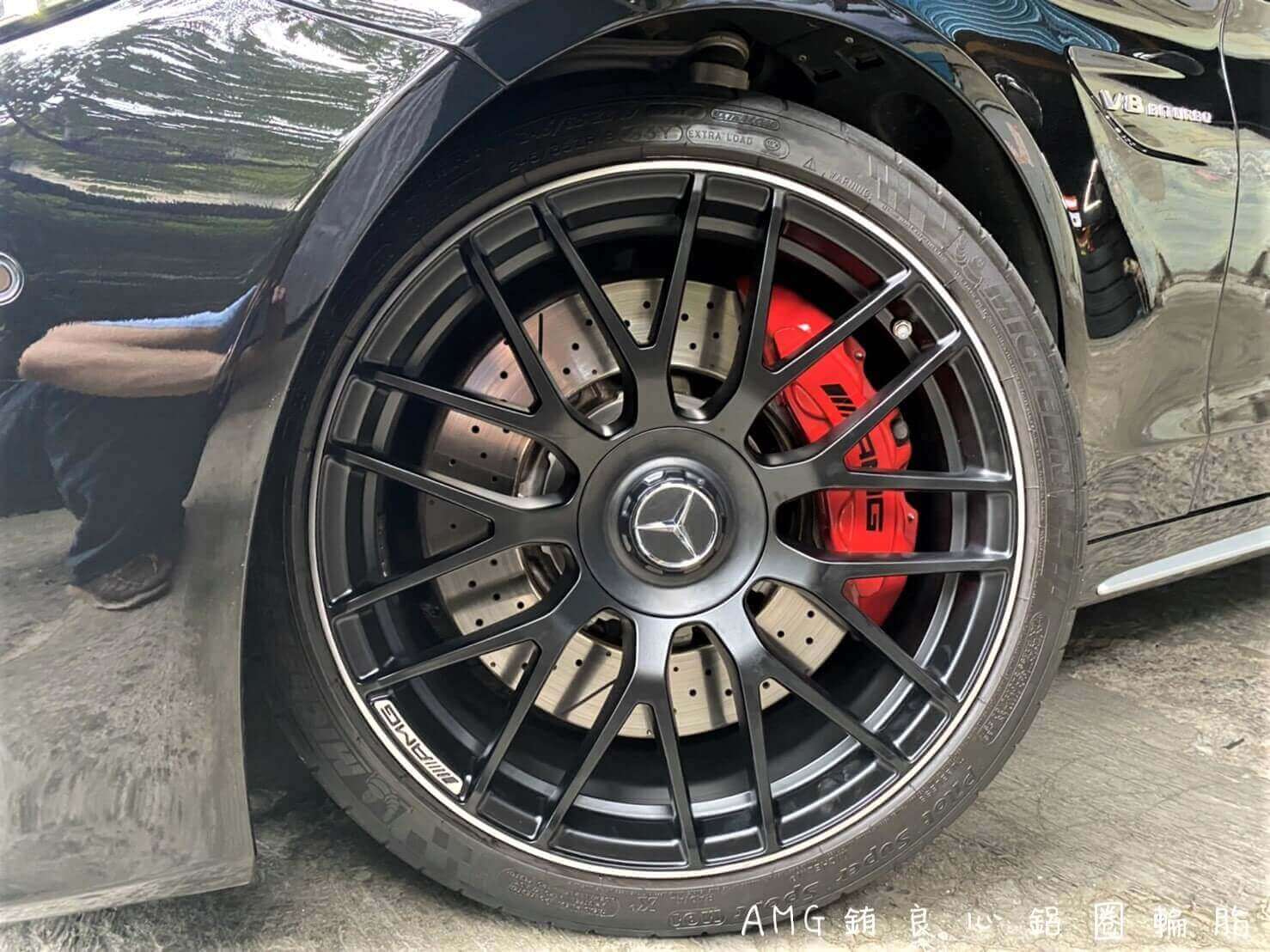 C63S車主升級19吋鍛造 ED1大框一套的第4張圖片