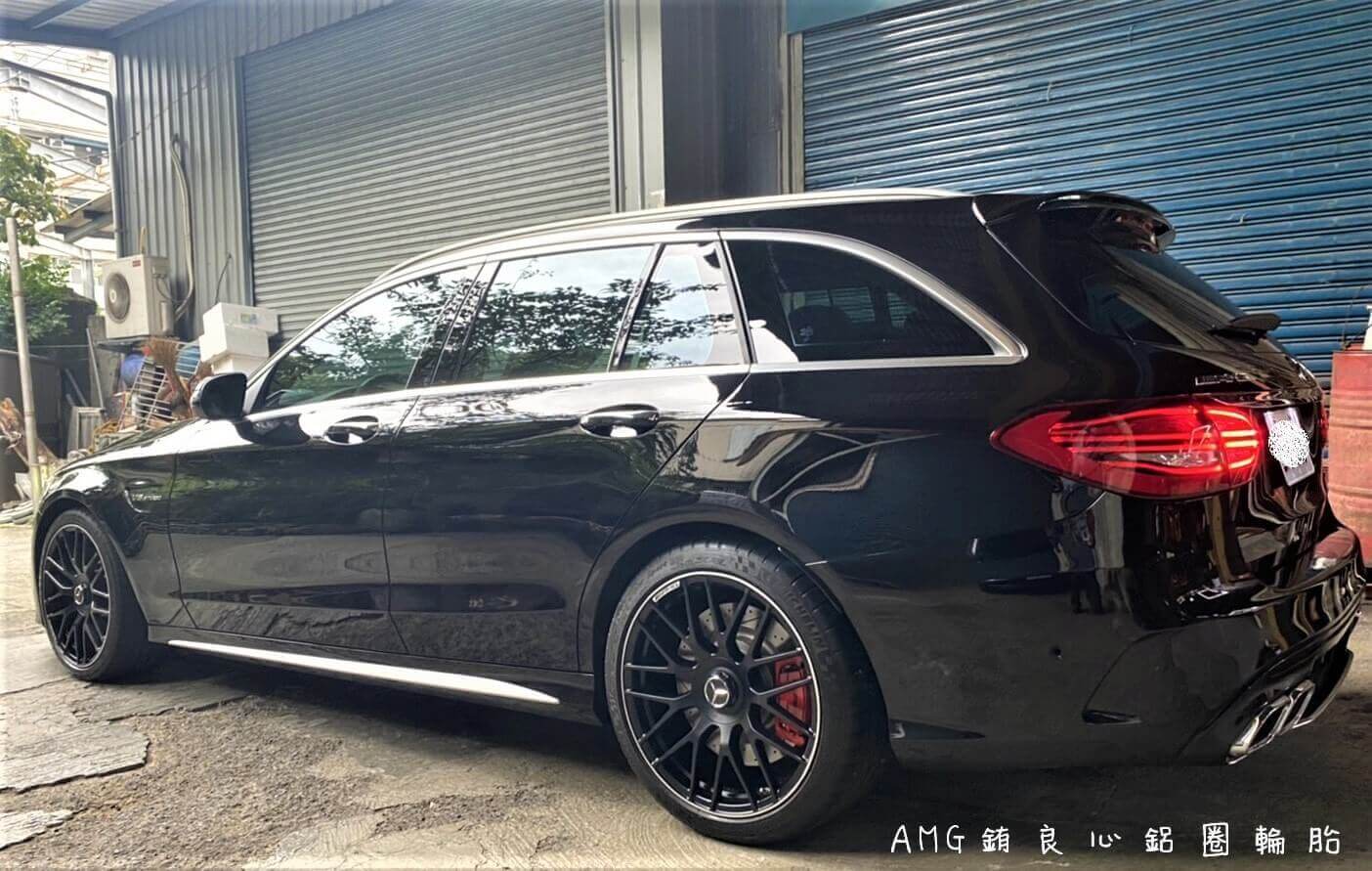 C63S車主升級19吋鍛造 ED1大框一套的第5張圖片