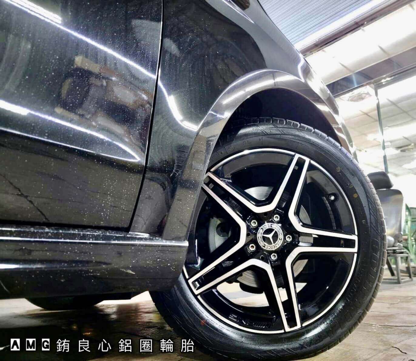 W447車主升級原廠W177夜色低風阻18大框胎一套的第2張圖片