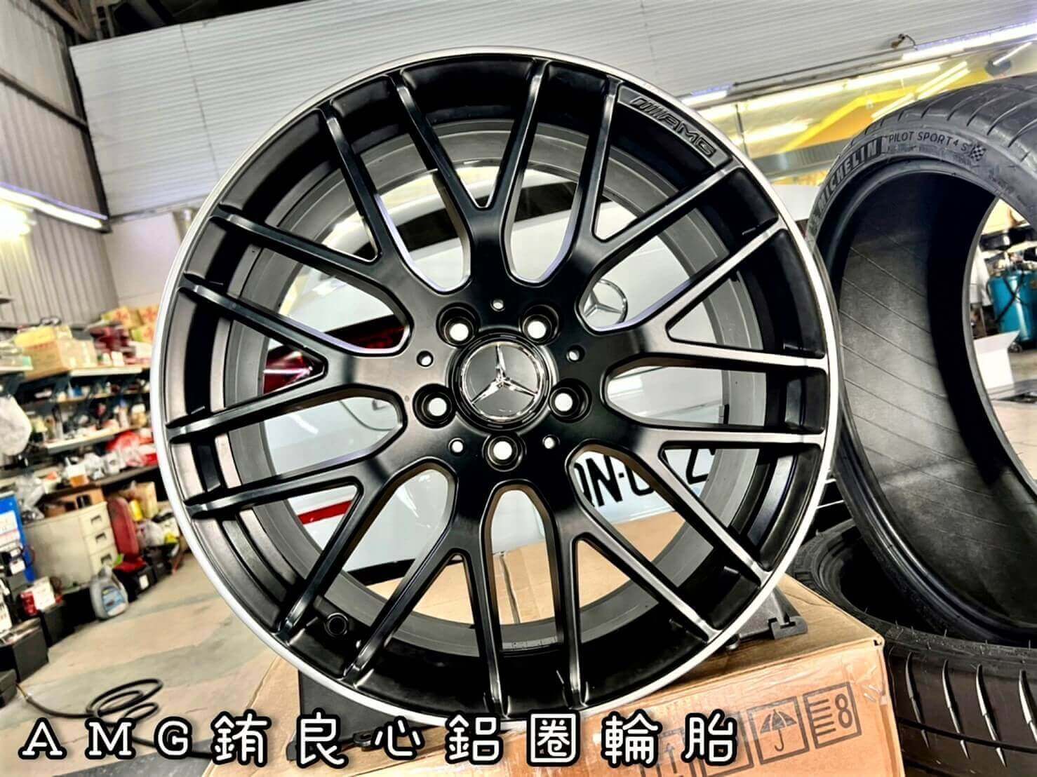 W117 CLA250_車主升級更換CLA45 99R消光黑19大框胎一套的第3張圖片