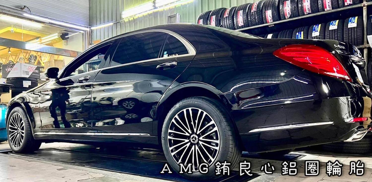 Benz w222車主升級更換W223原廠19吋落地大框胎一套的第7張圖片