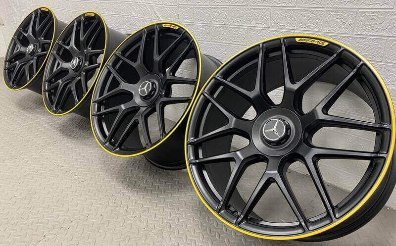 BENZ X253 AMG GLC63 Edition 1 21吋鍛造前後配(RAYS BBS HRE)的第5張圖片