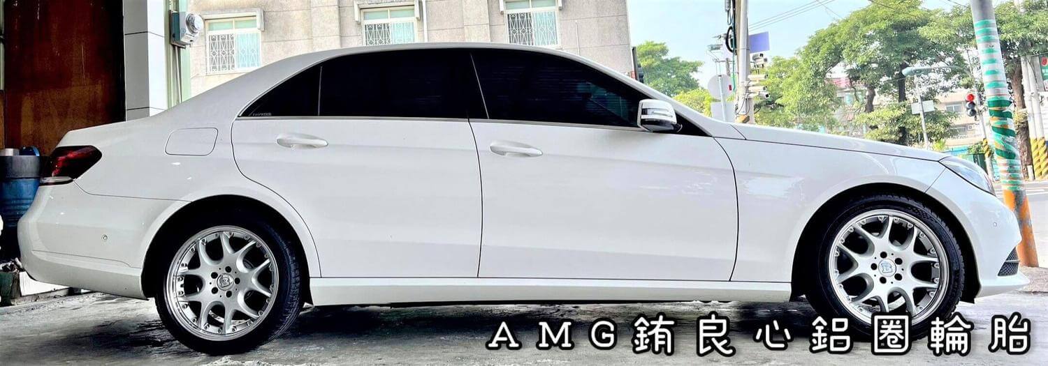 Benz W212車主升級更換原廠Brabus前後配18大框一套的第5張圖片