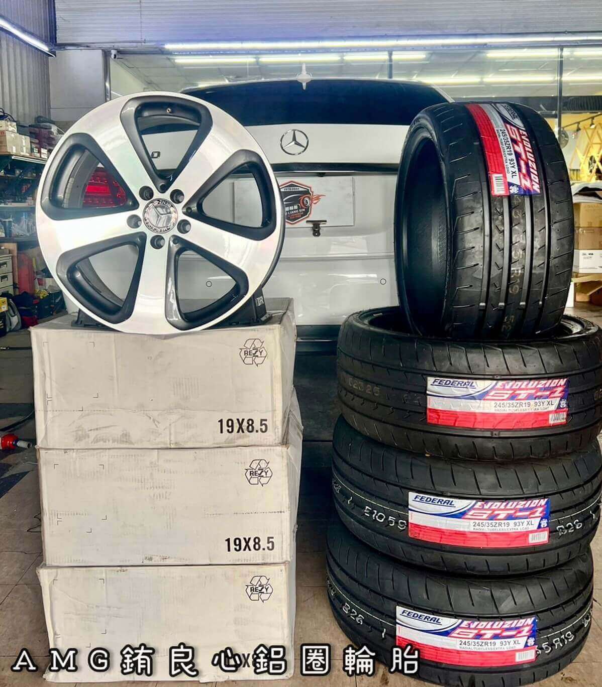 Benz W212車主升級更換Benz原廠19大框胎一套的第10張圖片