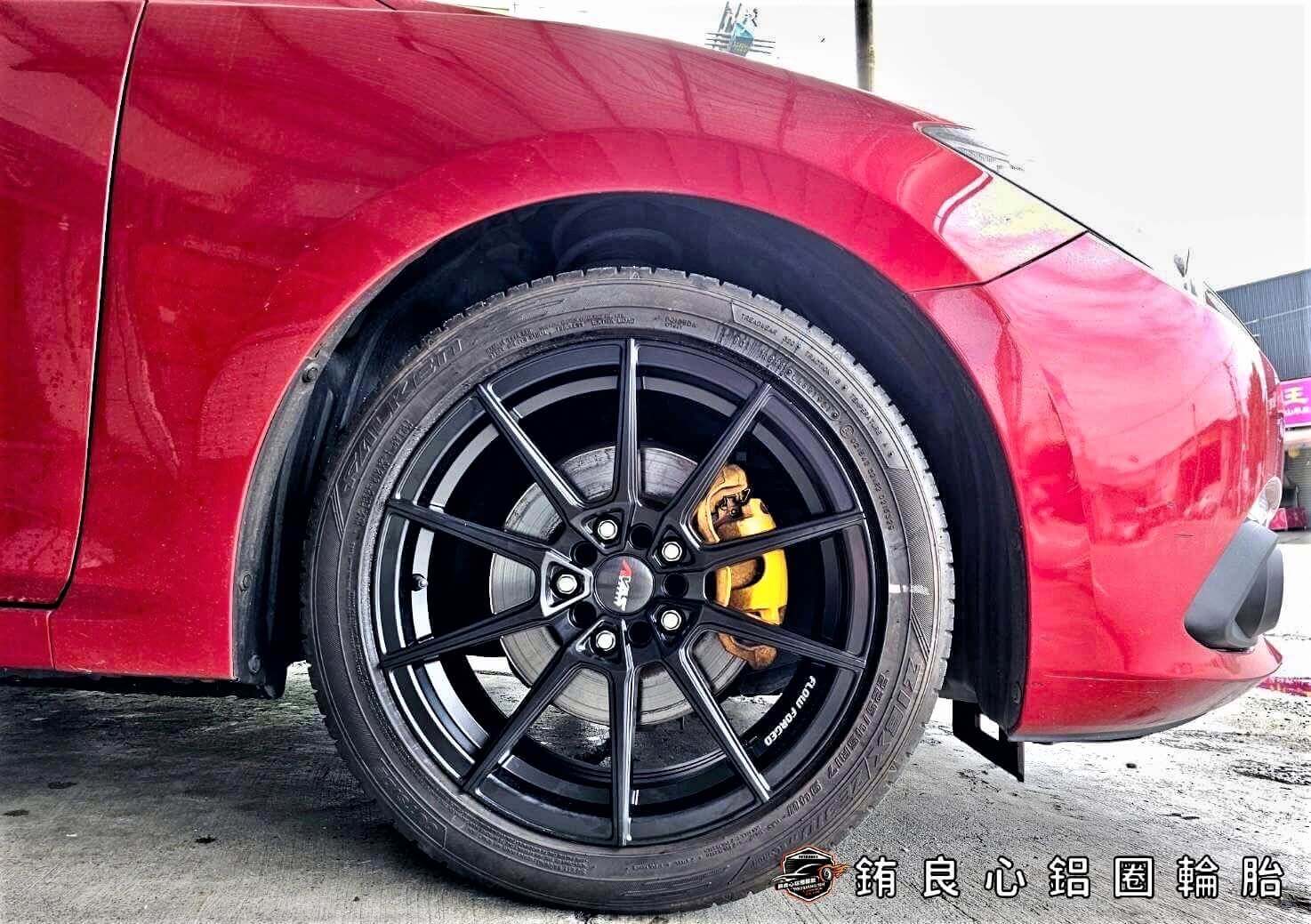 ✨Alliance AL834 x 17吋 x Mazda3的第4張圖片