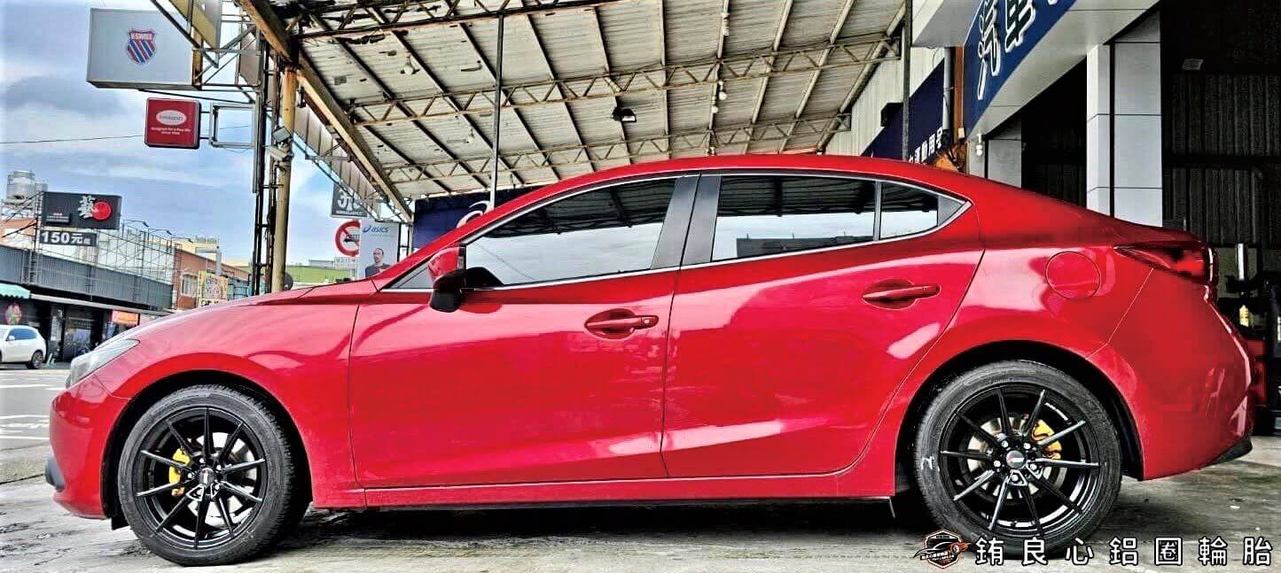 ✨Alliance AL834 x 17吋 x Mazda3的第6張圖片