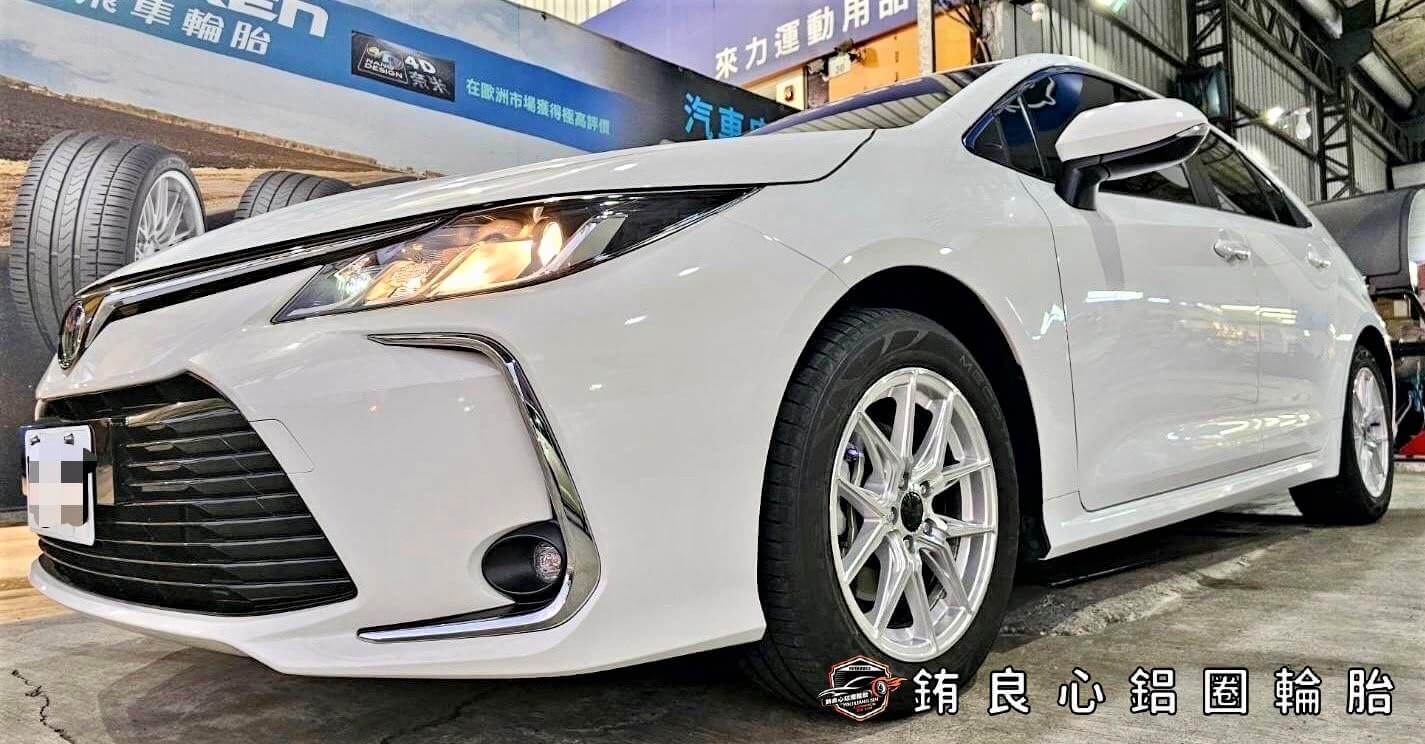 銪良心鋁圈輪胎的實裝照分享圖片