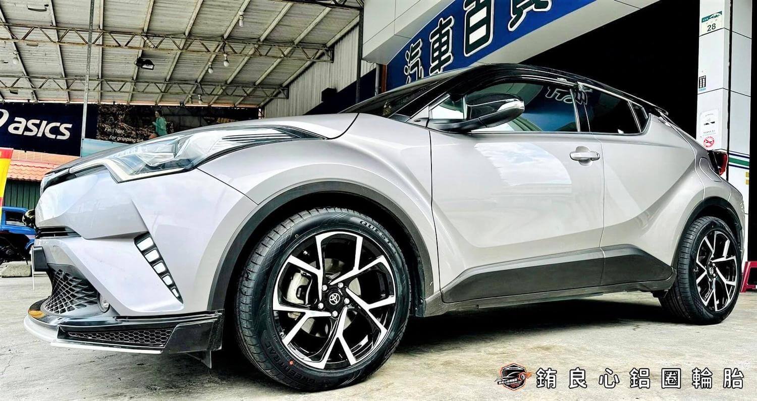 銪良心鋁圈輪胎的實裝照分享圖片