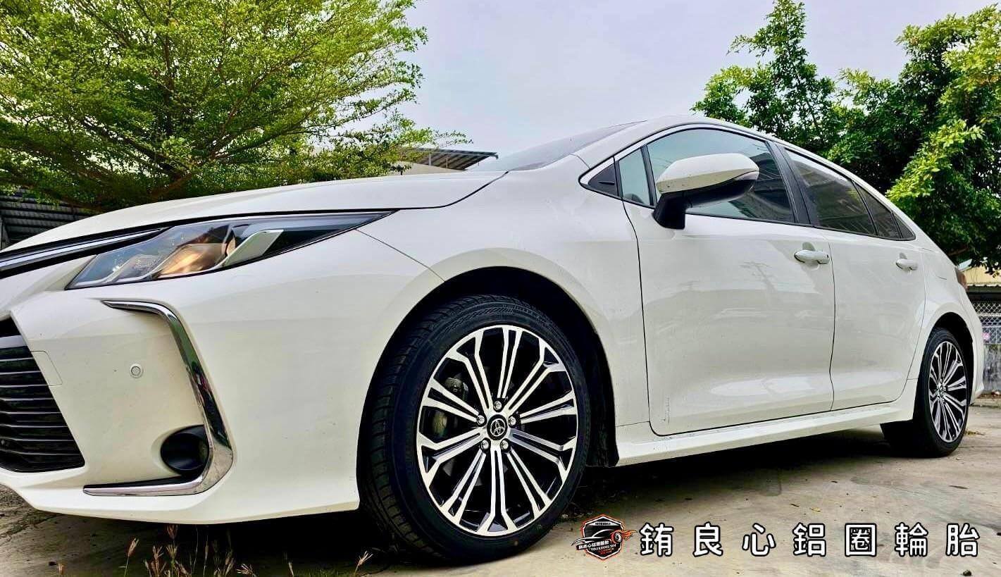 銪良心鋁圈輪胎的實裝照分享圖片