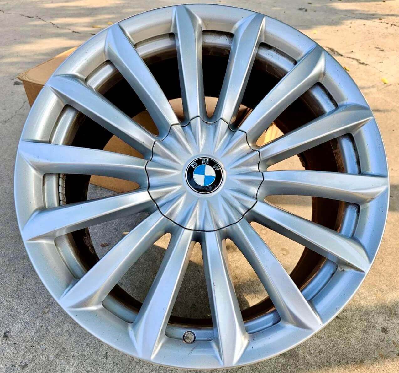 ✨BMW G11原廠19吋前後配福利框的第5張圖片