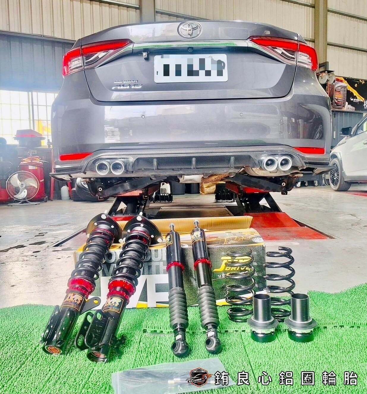 銪良心鋁圈輪胎的實裝照分享圖片