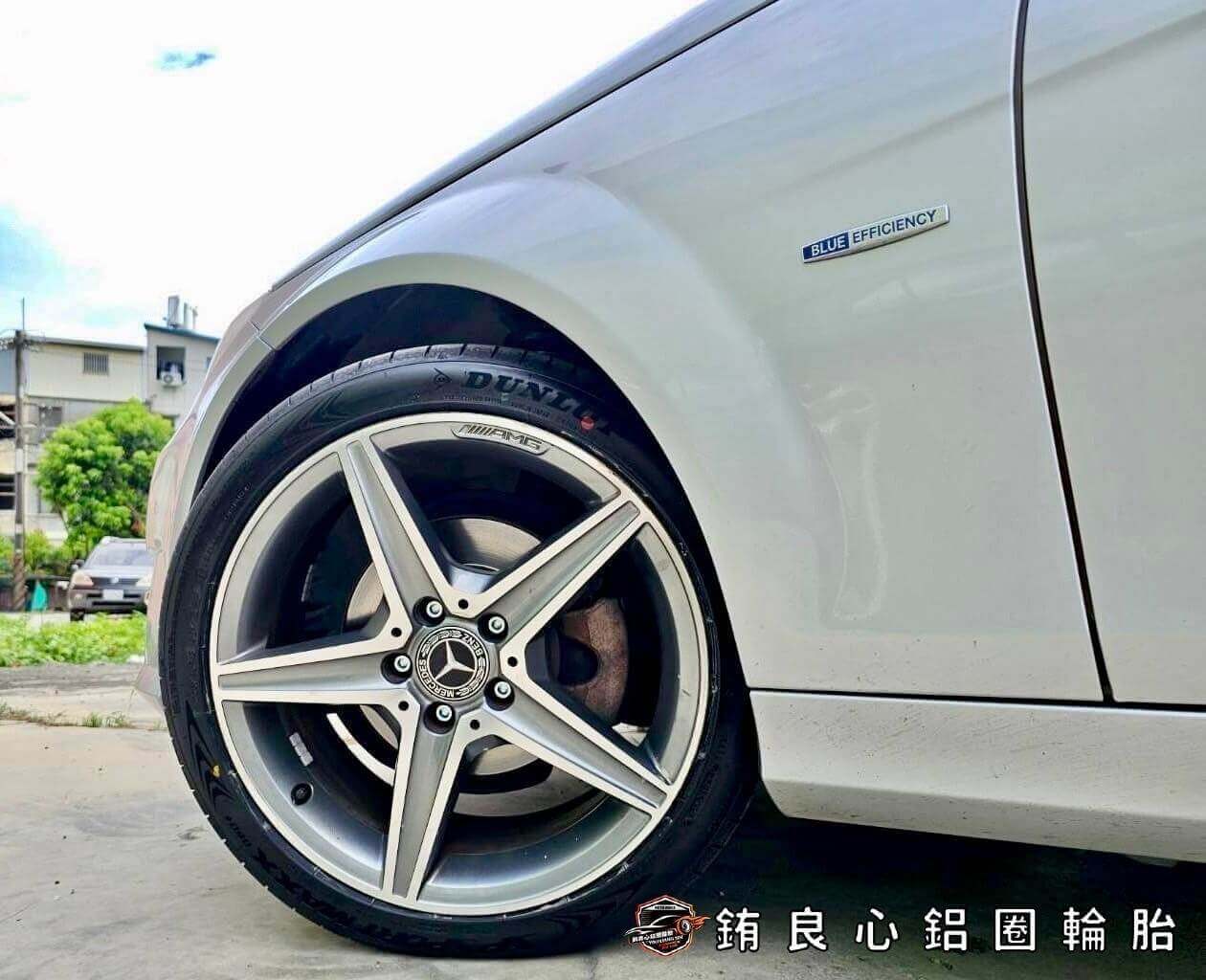 Benz W204車主升級更換W205 C300原廠18AMG大框一套的第5張圖片