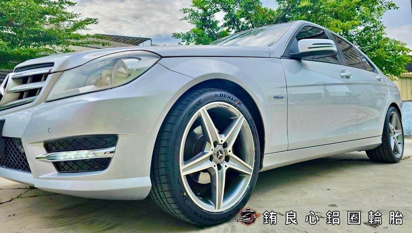 Benz W204車主升級更換W205 C300原廠18AMG大框一套的第9張圖片