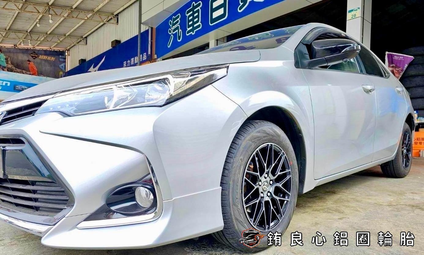 銪良心鋁圈輪胎的實裝照分享圖片