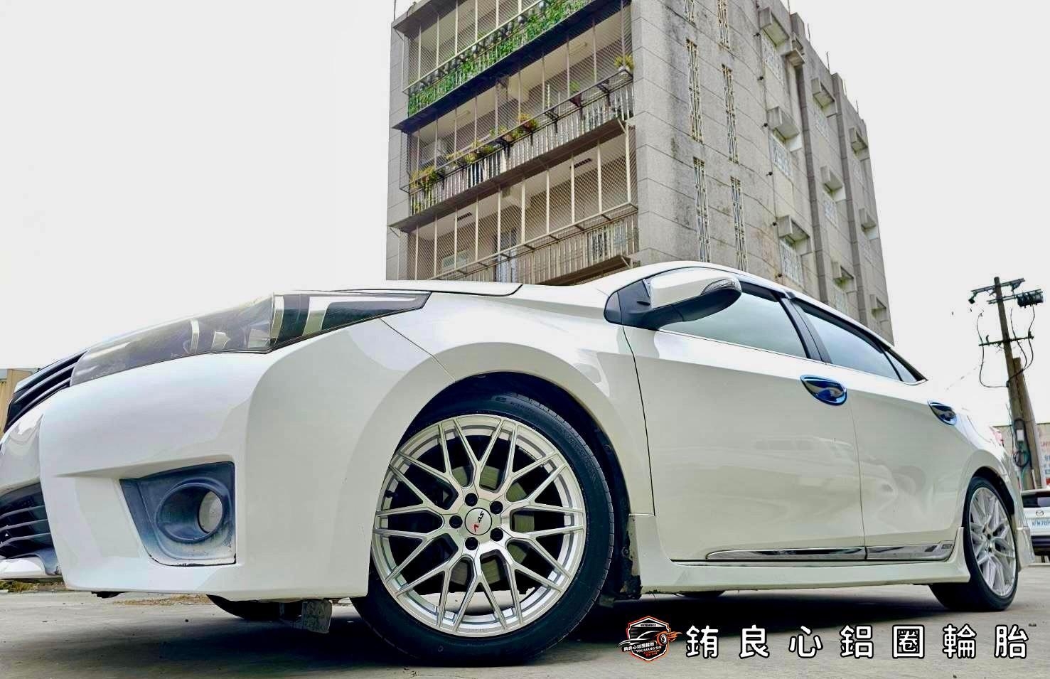 銪良心鋁圈輪胎的實裝照分享圖片