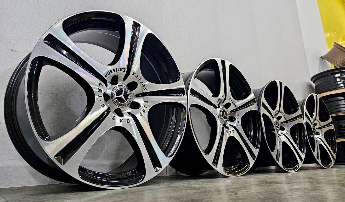 Benz  CARLSSON  EVO DARK SERIES 21前後配福利框的第5張圖片