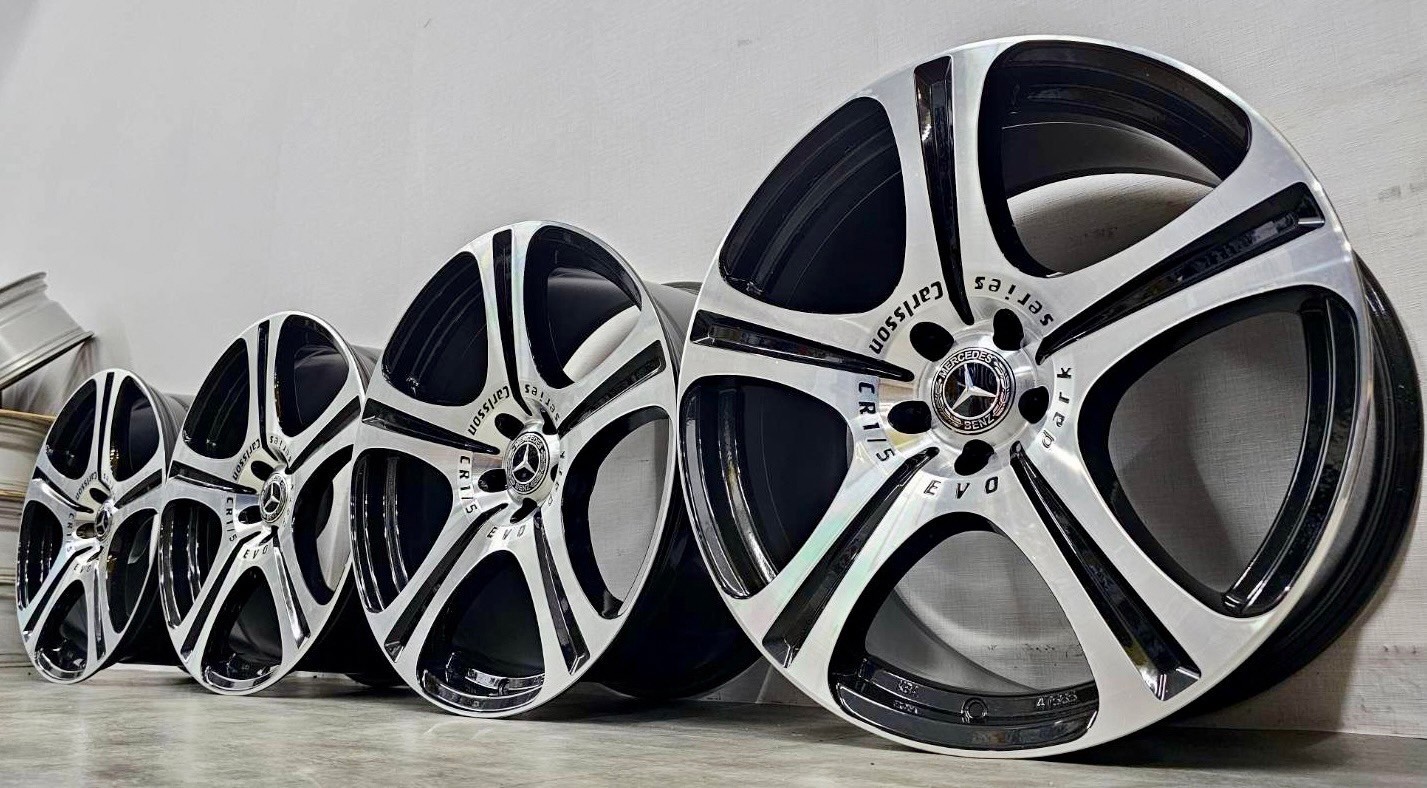 Benz  CARLSSON  EVO DARK SERIES 21前後配福利框的第6張圖片