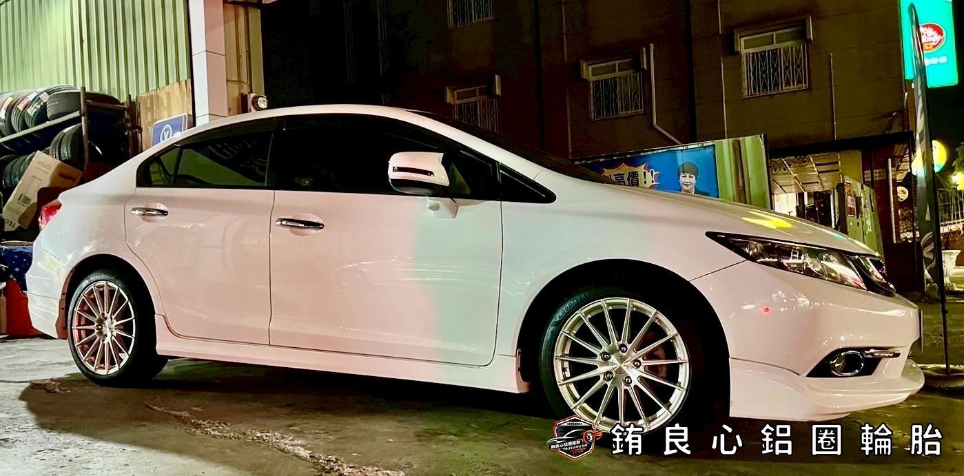 銪良心鋁圈輪胎的實裝照分享圖片