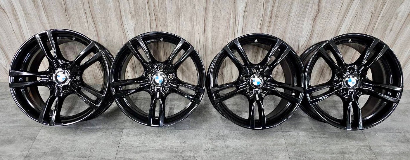 ✨BMW F30 亮黑原廠M版18前後配福利框的第10張圖片