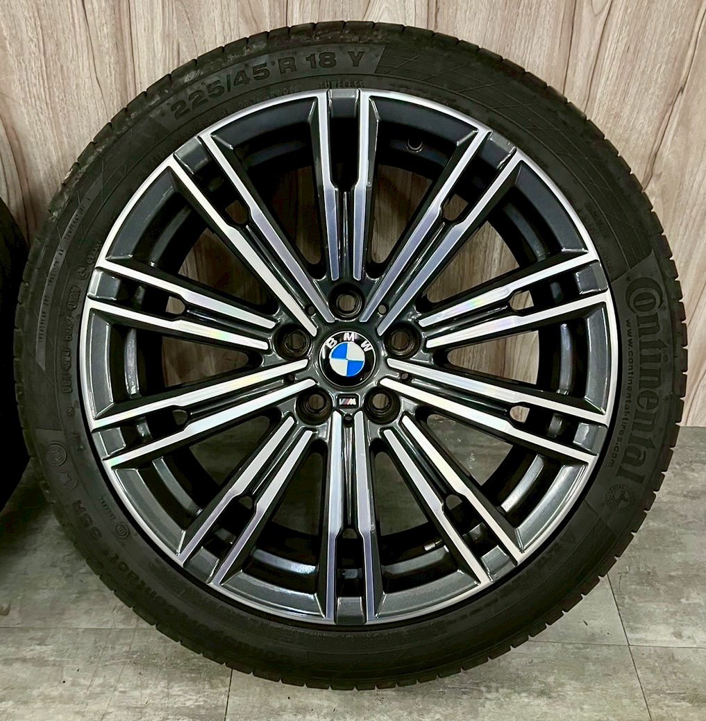 ✨BMW G20 M sport 原廠18吋前後配福利框胎的第2張圖片