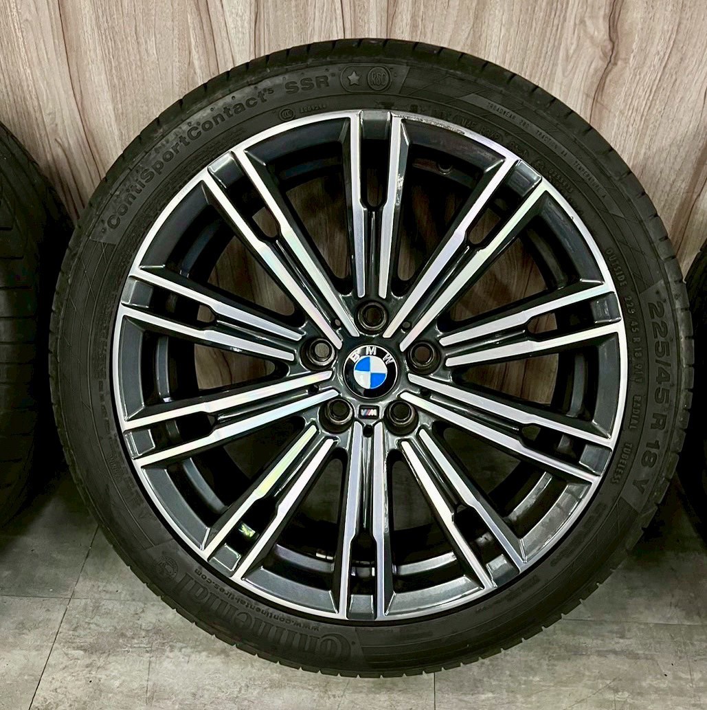 ✨BMW G20 M sport 原廠18吋前後配福利框胎的第3張圖片