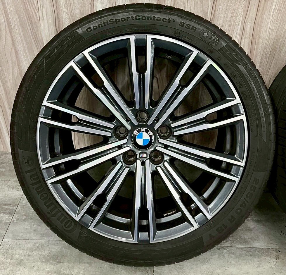 ✨BMW G20 M sport 原廠18吋前後配福利框胎的第4張圖片