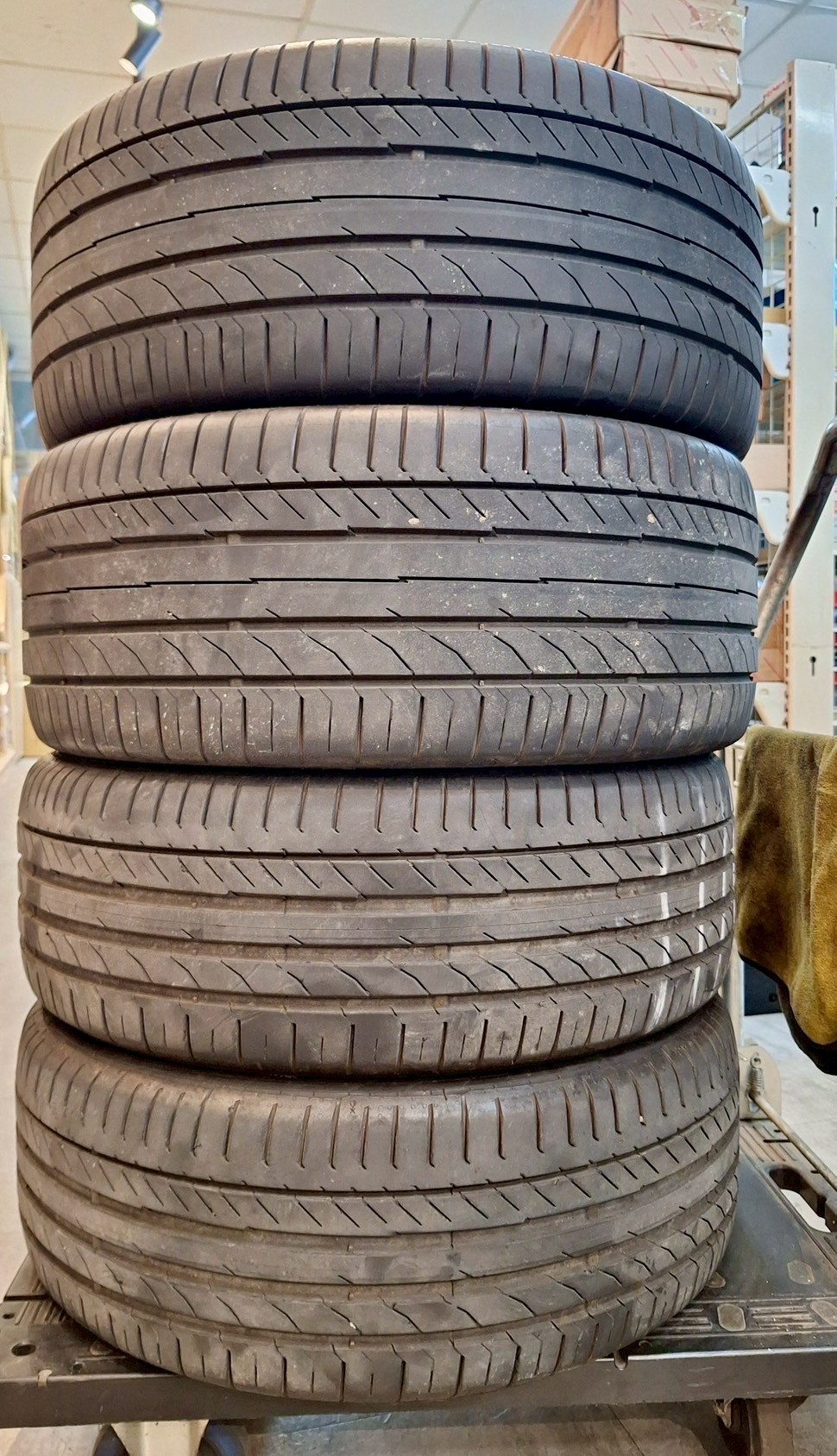 ✨BMW G20 M sport 原廠18吋前後配福利框胎的第8張圖片