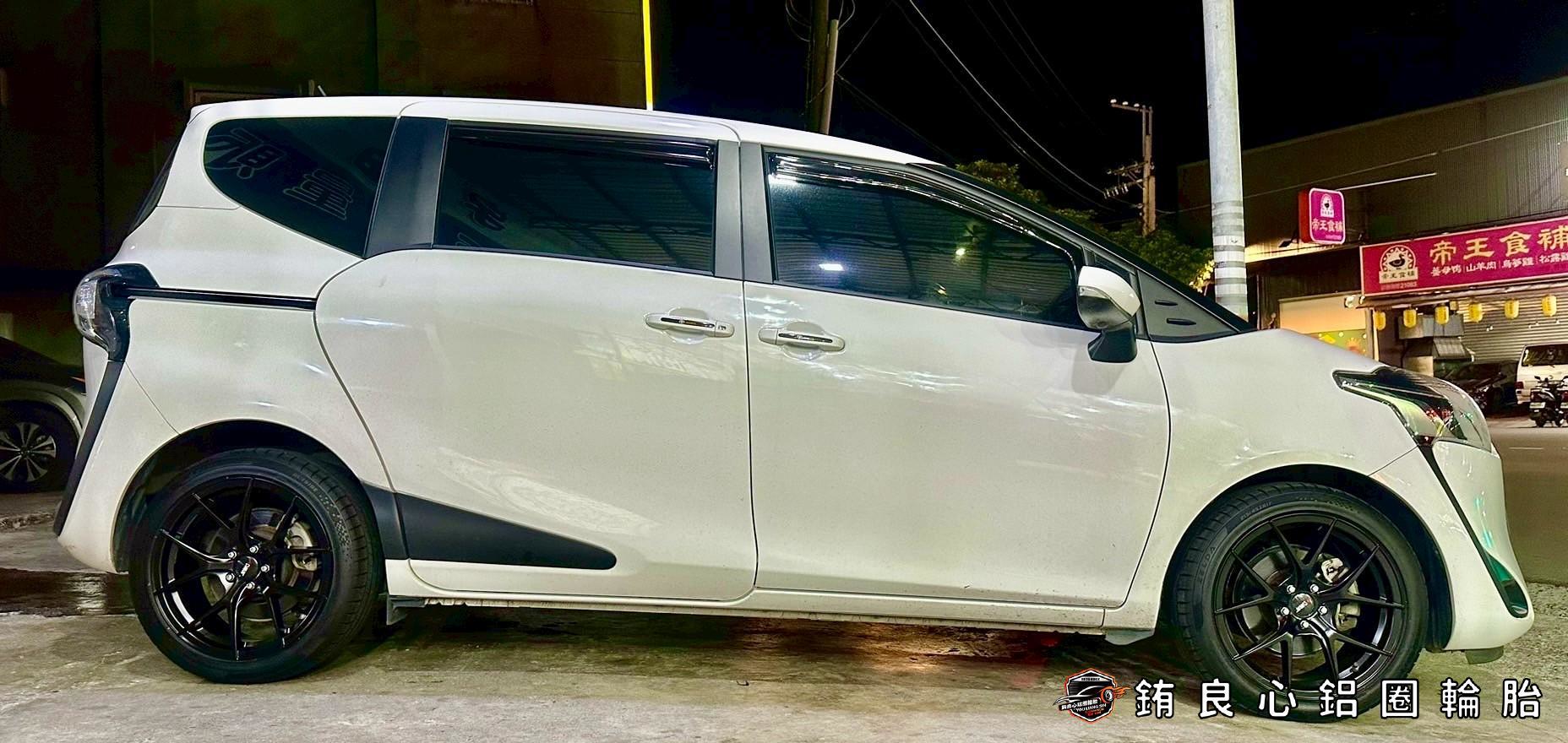 ✨Alliance AL854 x 17吋 x TOYOTA SIENTA的第4張圖片