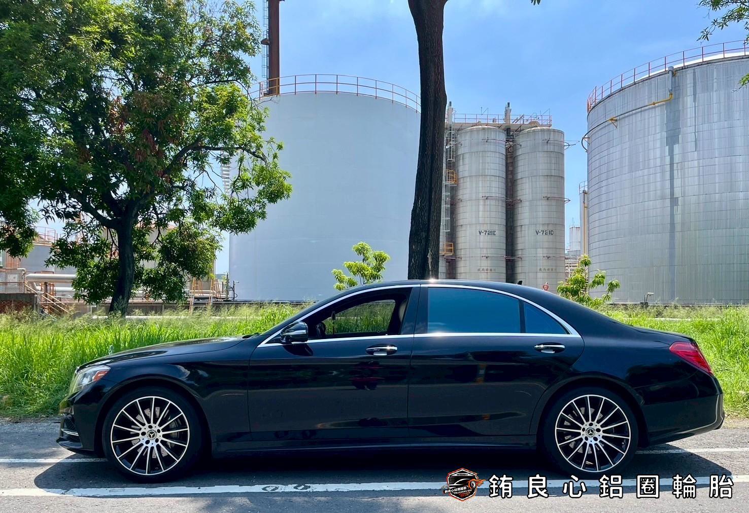 恭喜Benz W222車主升級更換原廠前後配Amg夜色20大框一套的第5張圖片