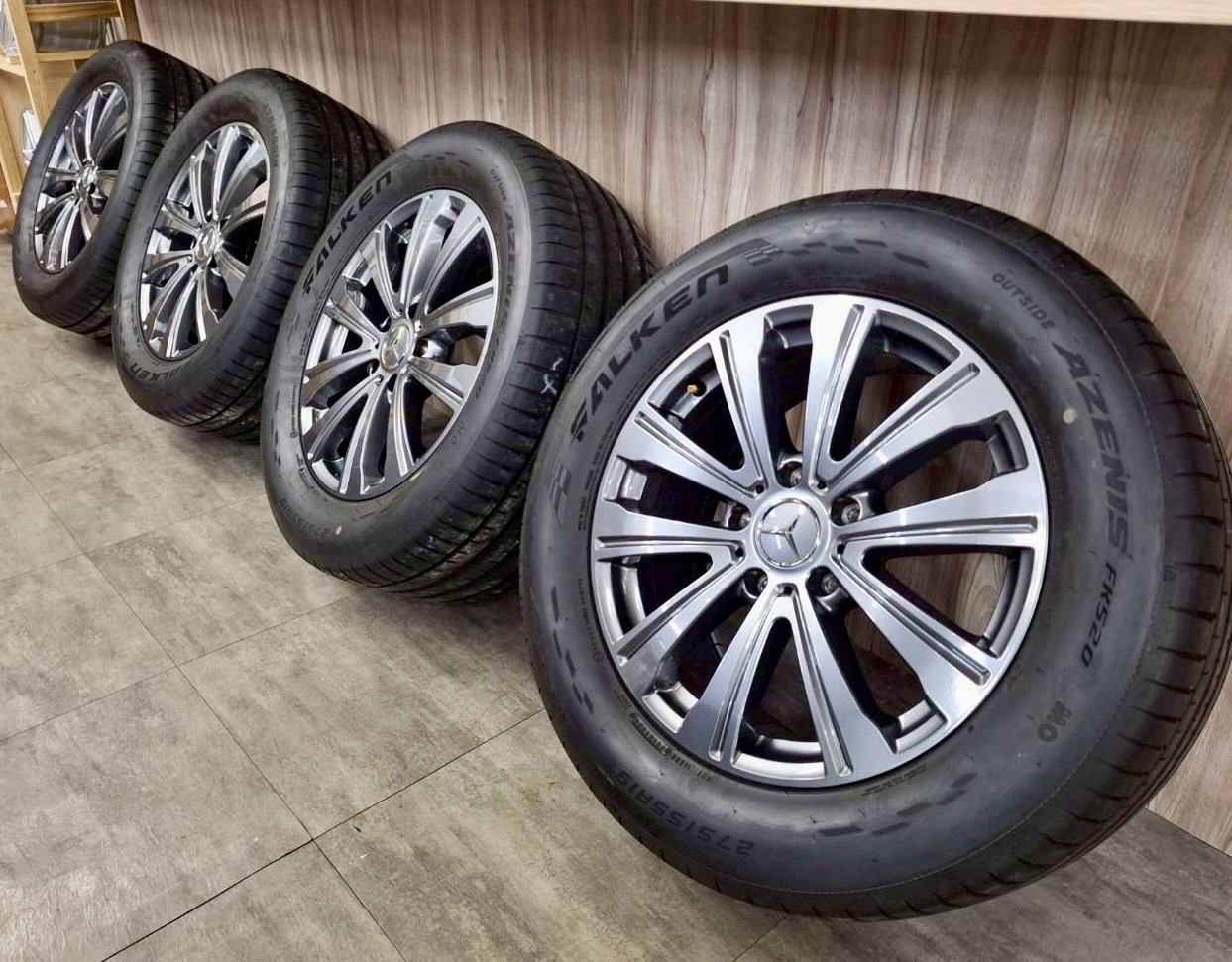 BENZ W465 G450D原廠19福利框胎的第5張圖片