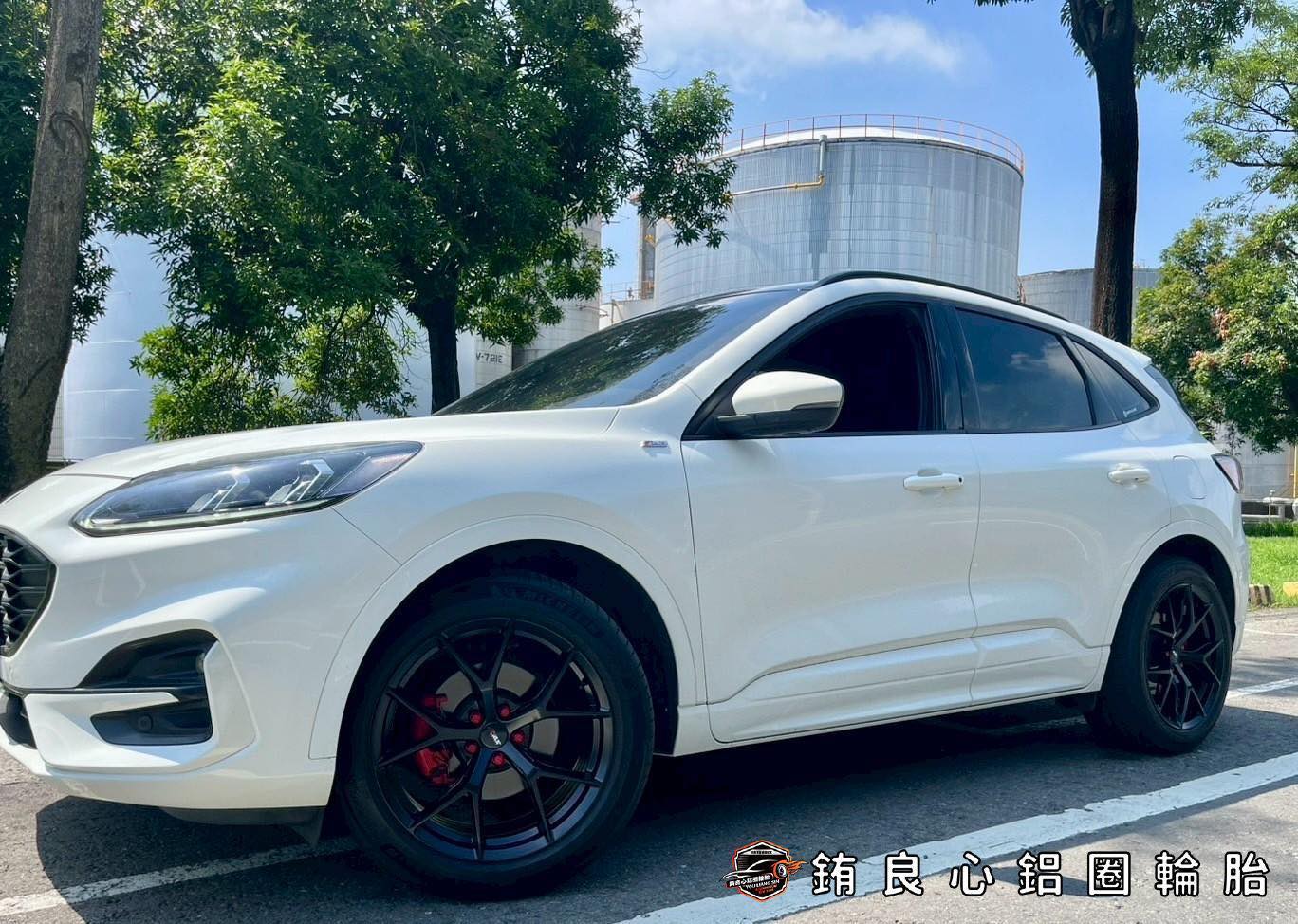 銪良心鋁圈輪胎的實裝照分享圖片