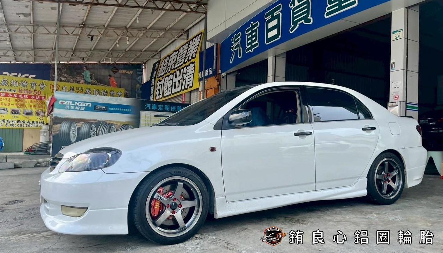 銪良心鋁圈輪胎的實裝照分享圖片