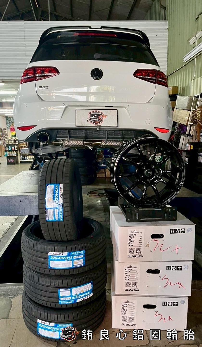 ✨Alliance AL681 x 18吋 x Golf GTI的第8張圖片