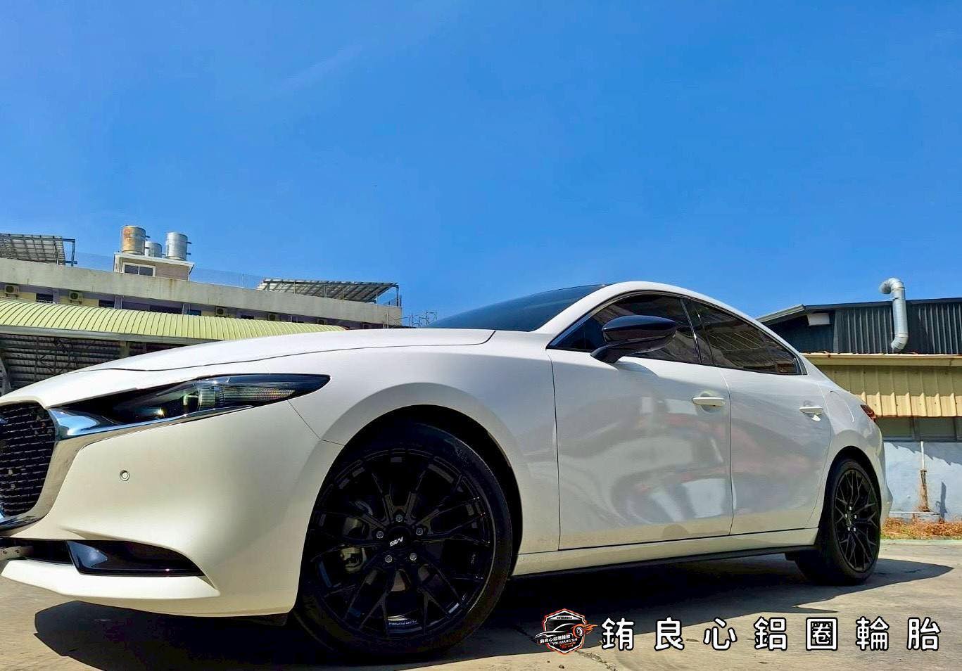 銪良心鋁圈輪胎的實裝照分享圖片