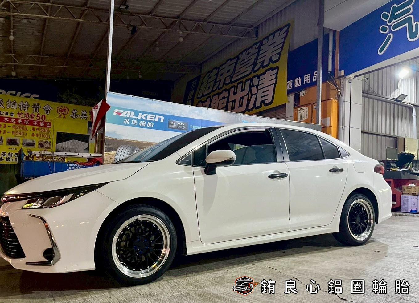 銪良心鋁圈輪胎的實裝照分享圖片