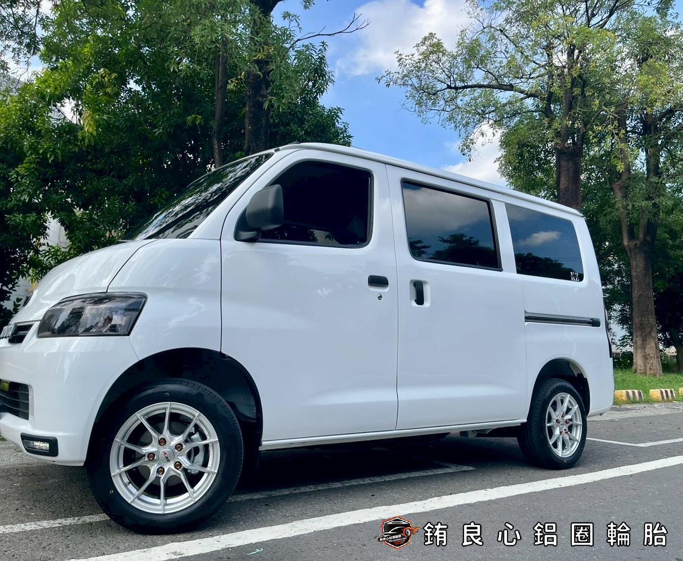 銪良心鋁圈輪胎的實裝照分享圖片
