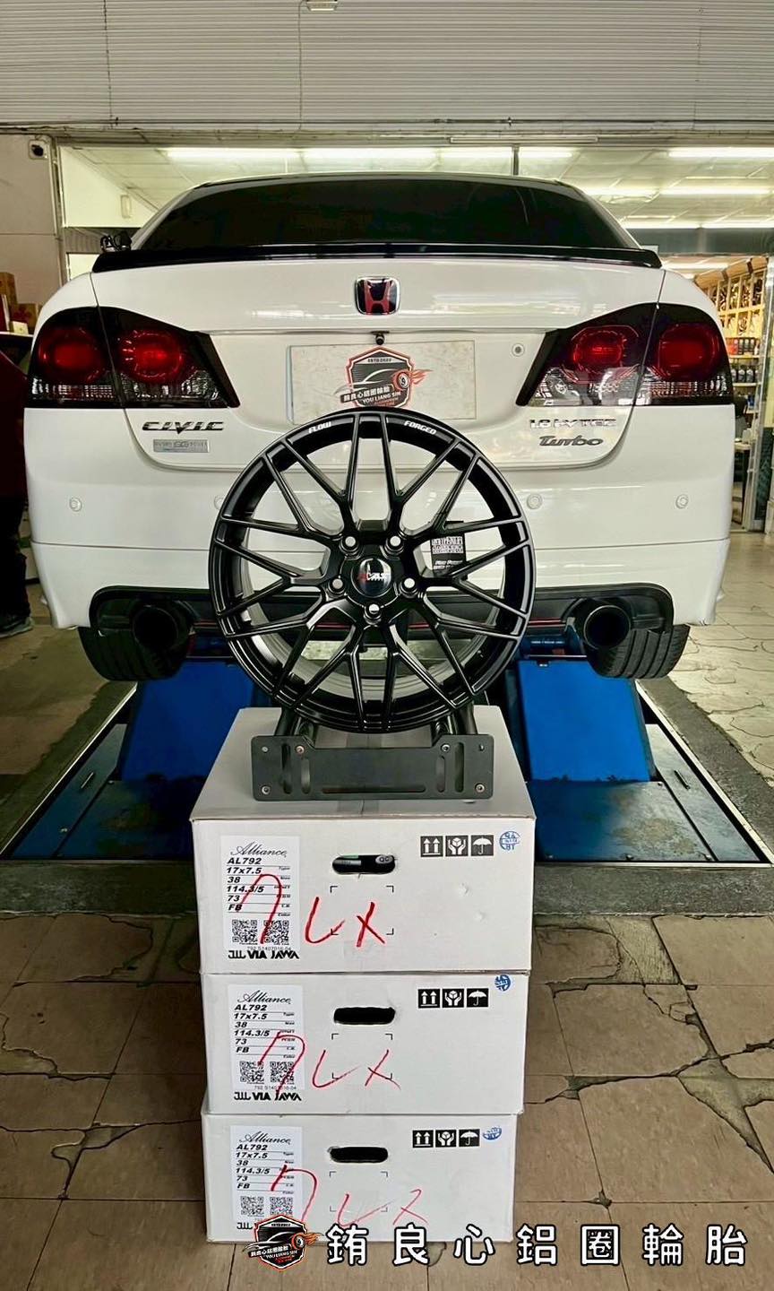 ✨Alliance AL792 x 17吋 x Honda Civic K12的第9張圖片