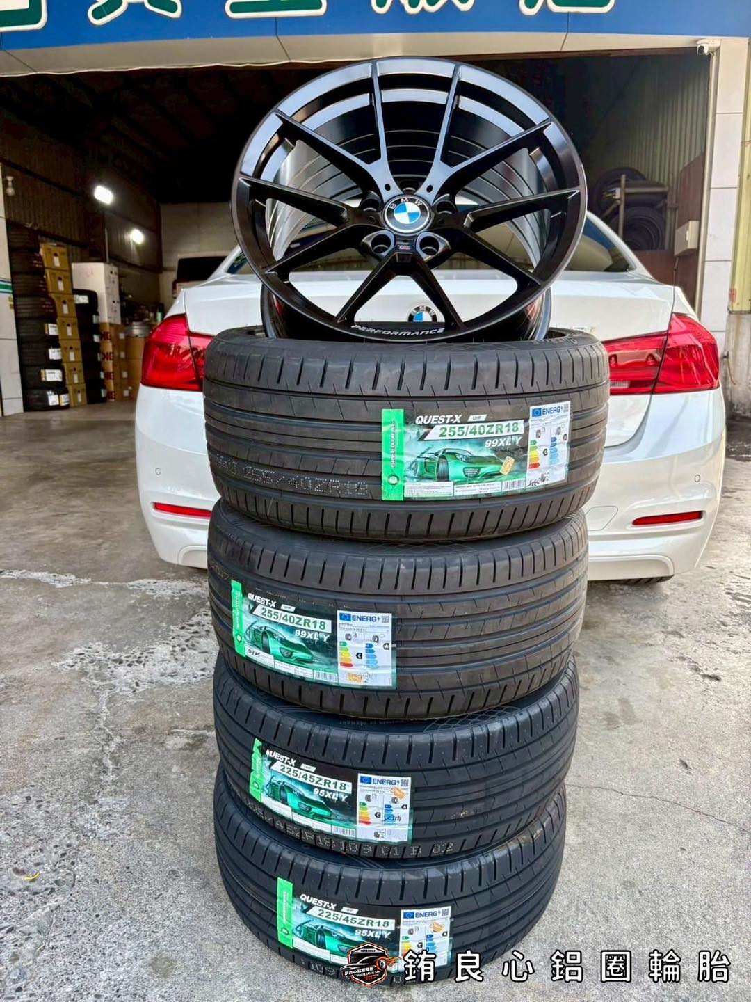 ✨AVAS B814前後配 x 18吋 x BMW F30的第7張圖片