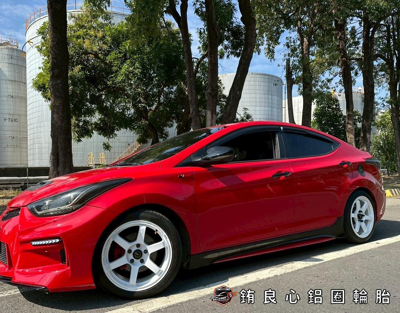 銪良心鋁圈輪胎的實裝照分享圖片