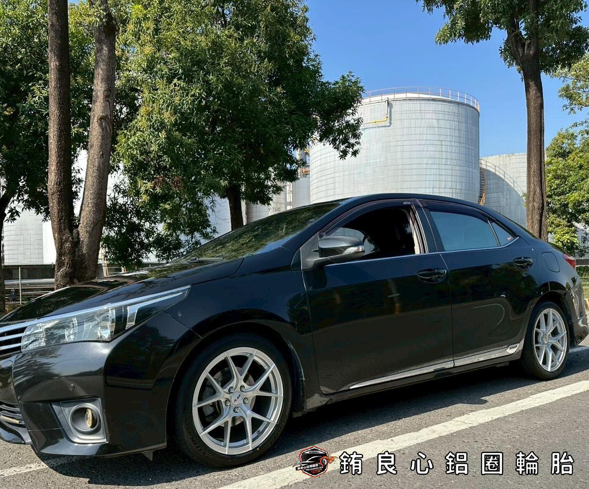 銪良心鋁圈輪胎的實裝照分享圖片